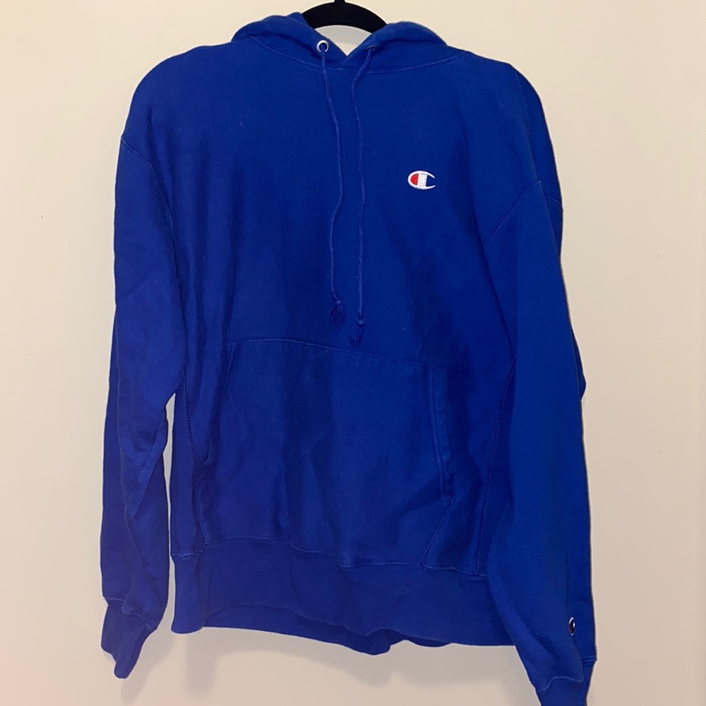 Royal Blue Champion Hoodie (OBO)